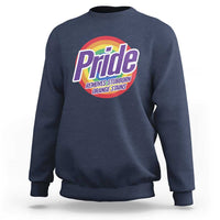 Funny Pride Removes Stubborn Orange Stains Sweatshirt LGBTQ Pride Month