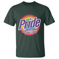 Funny Pride Removes Stubborn Orange Stains T Shirt LGBTQ Pride Month