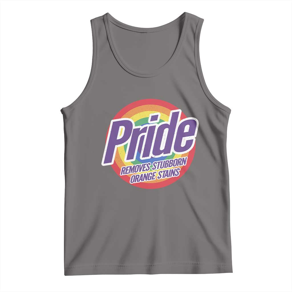 Funny Pride Removes Stubborn Orange Stains Tank Top LGBTQ Pride Month