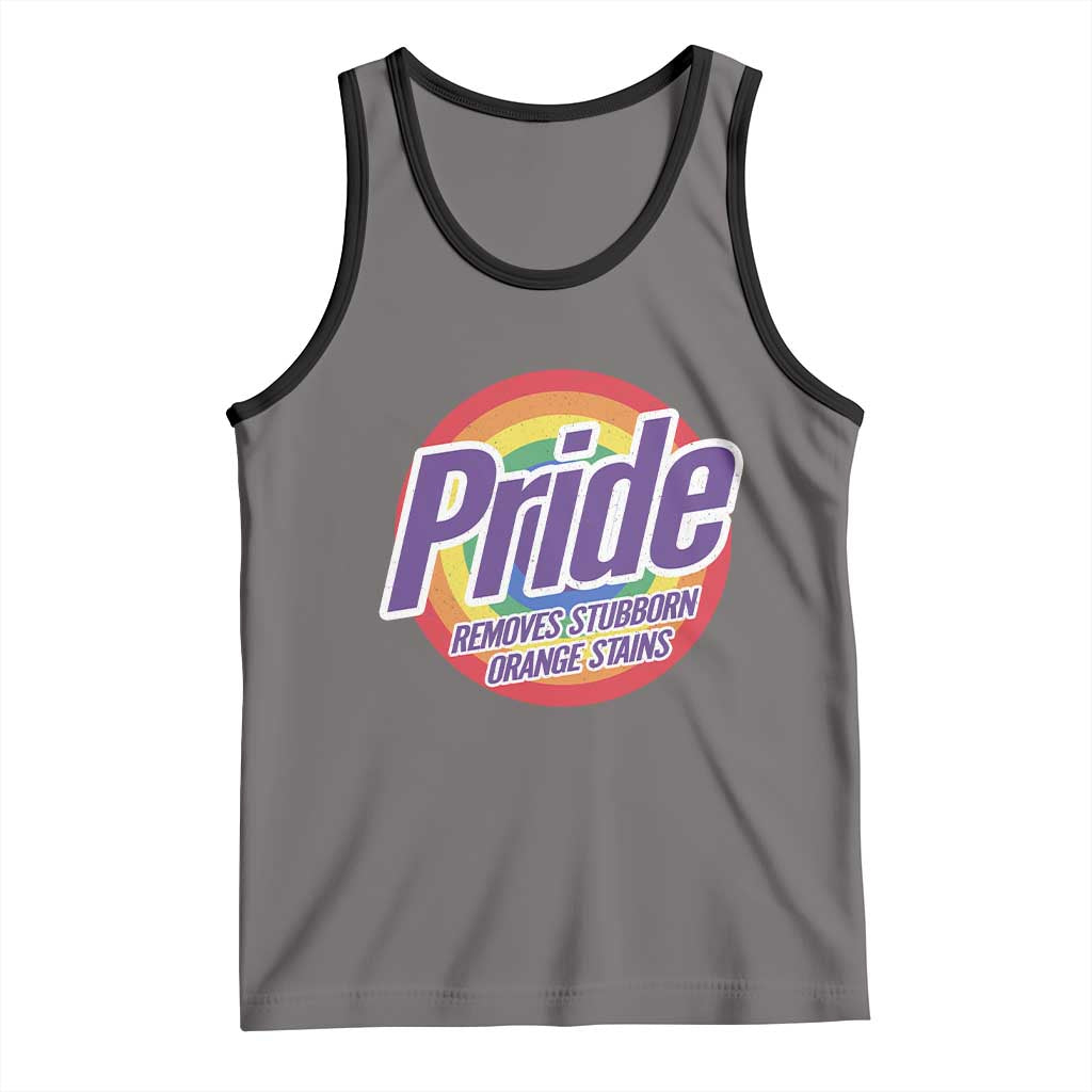 Funny Pride Removes Stubborn Orange Stains Tank Top LGBTQ Pride Month