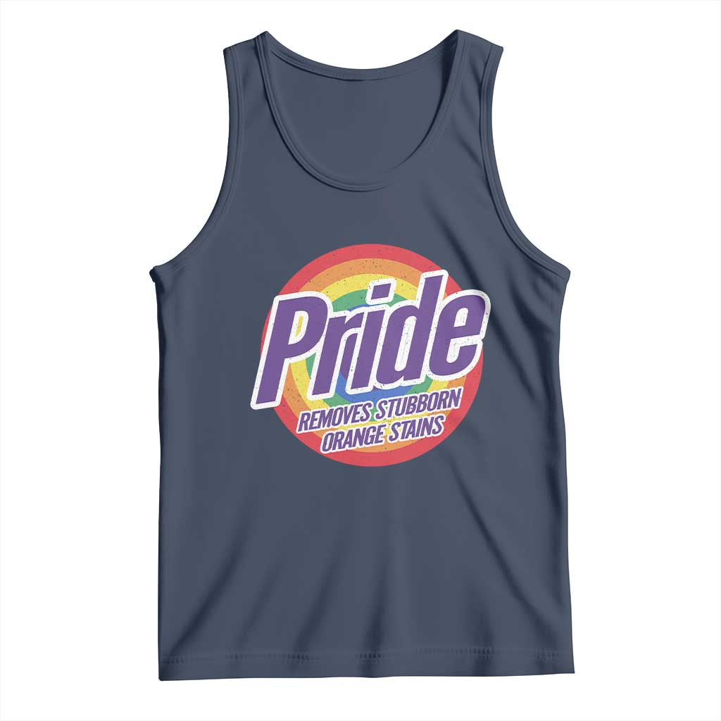 Funny Pride Removes Stubborn Orange Stains Tank Top LGBTQ Pride Month