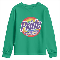 Funny Pride Removes Stubborn Orange Stains Youth Sweatshirt LGBTQ Pride Month