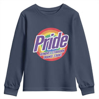 Funny Pride Removes Stubborn Orange Stains Youth Sweatshirt LGBTQ Pride Month