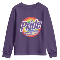 Funny Pride Removes Stubborn Orange Stains Youth Sweatshirt LGBTQ Pride Month