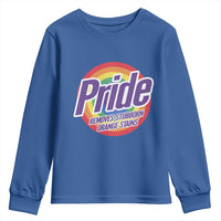 Funny Pride Removes Stubborn Orange Stains Youth Sweatshirt LGBTQ Pride Month