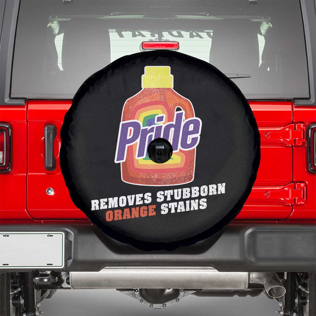 Funny Pride Removes Stubborn Orange Stains Spare Tire Cover Pride Month LGBTQ - Wonder Print Shop
