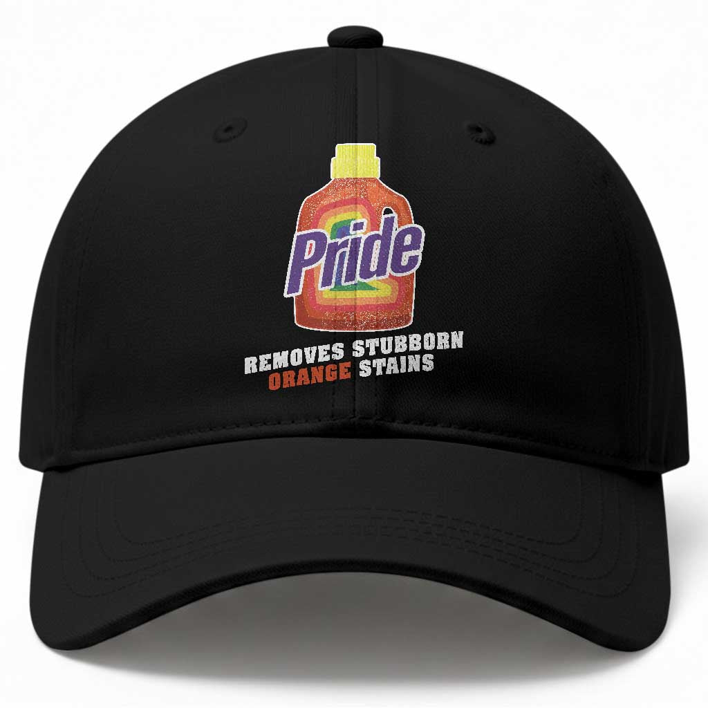 Funny Pride Removes Stubborn Orange Stains Baseball Cap Pride Month LGBTQ