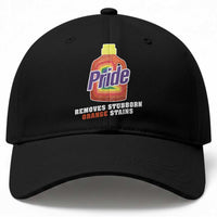 Funny Pride Removes Stubborn Orange Stains Baseball Cap Pride Month LGBTQ
