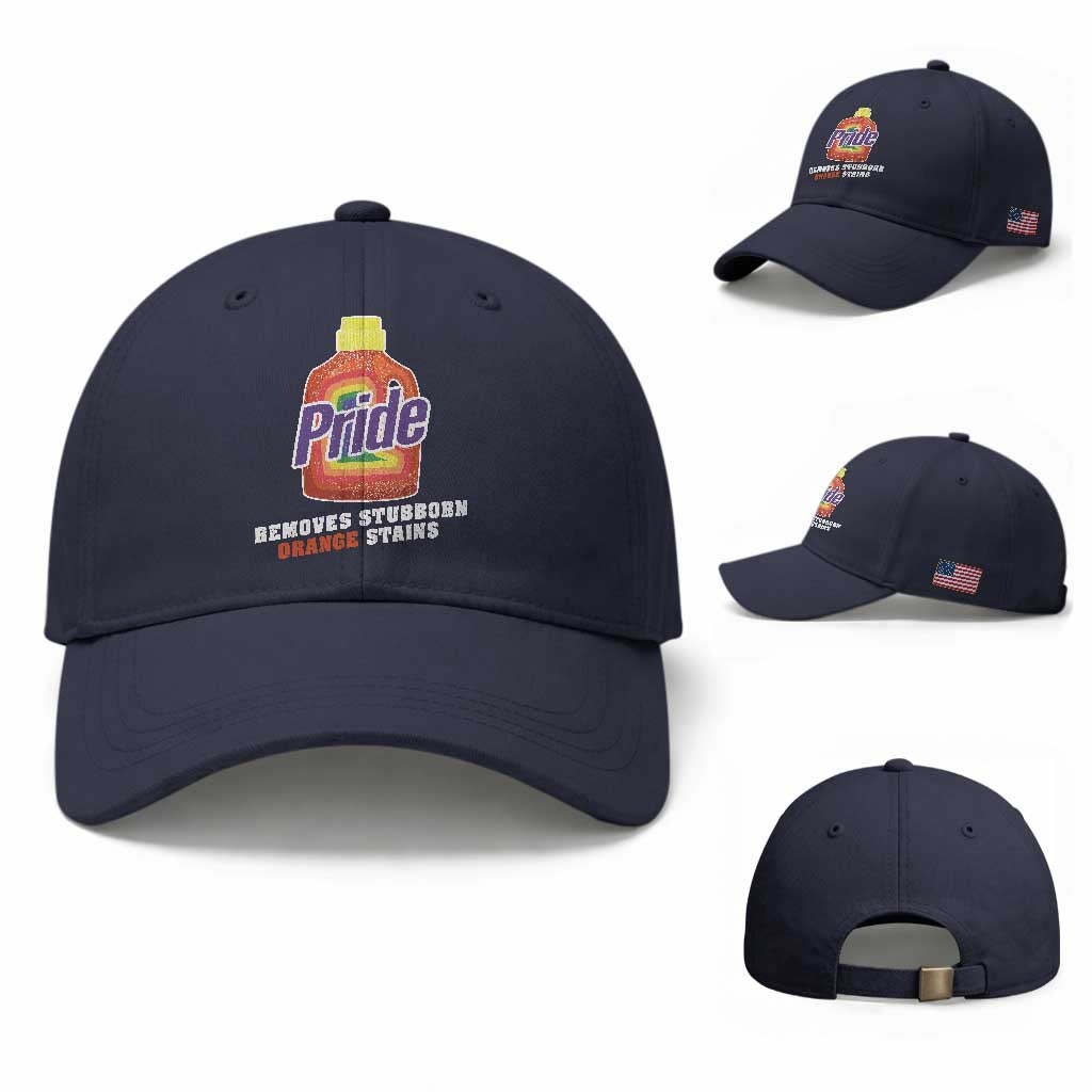 Funny Pride Removes Stubborn Orange Stains Baseball Cap Pride Month LGBTQ