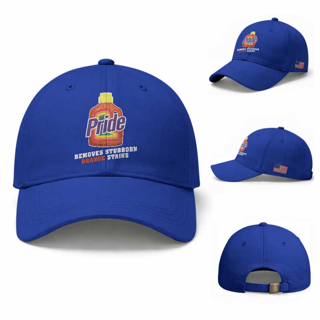 Funny Pride Removes Stubborn Orange Stains Baseball Cap Pride Month LGBTQ
