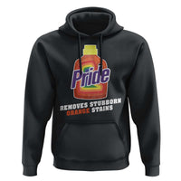Funny Pride Removes Stubborn Orange Stains Hoodie Pride Month LGBTQ - Wonder Print Shop