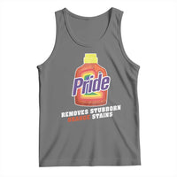 Funny Pride Removes Stubborn Orange Stains Tank Top Pride Month LGBTQ - Wonder Print Shop