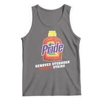 Funny Pride Removes Stubborn Orange Stains Tank Top Pride Month LGBTQ - Wonder Print Shop