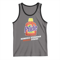 Funny Pride Removes Stubborn Orange Stains Tank Top Pride Month LGBTQ - Wonder Print Shop