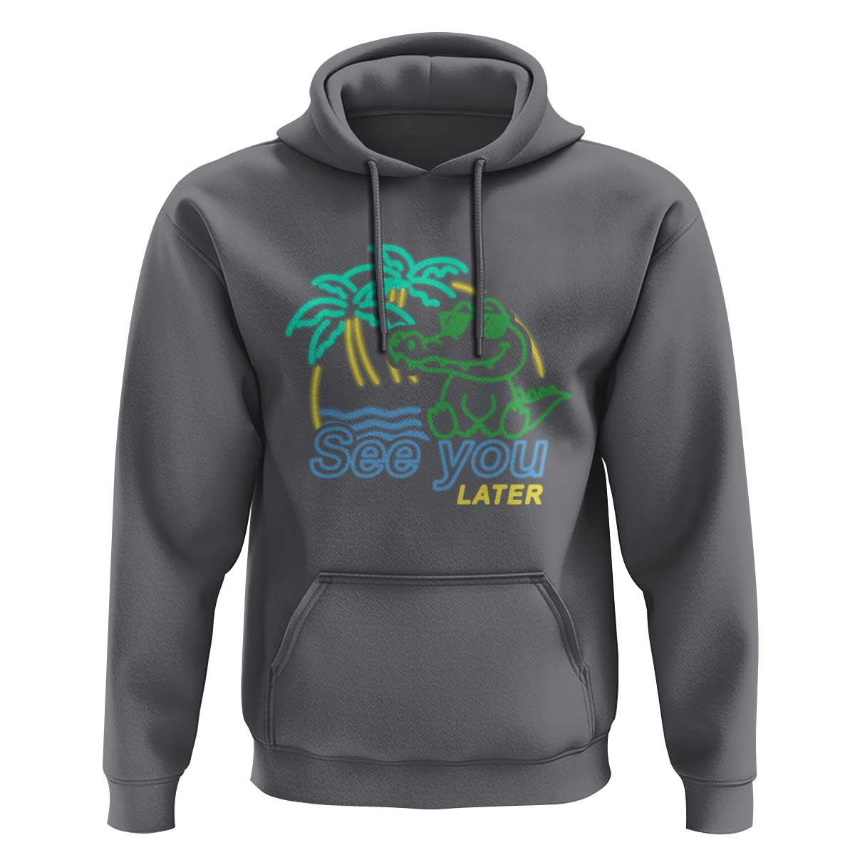 Funny See You Later Teacher Summer Alligator Hoodie Later Gator Last Day Of School - Wonder Print Shop