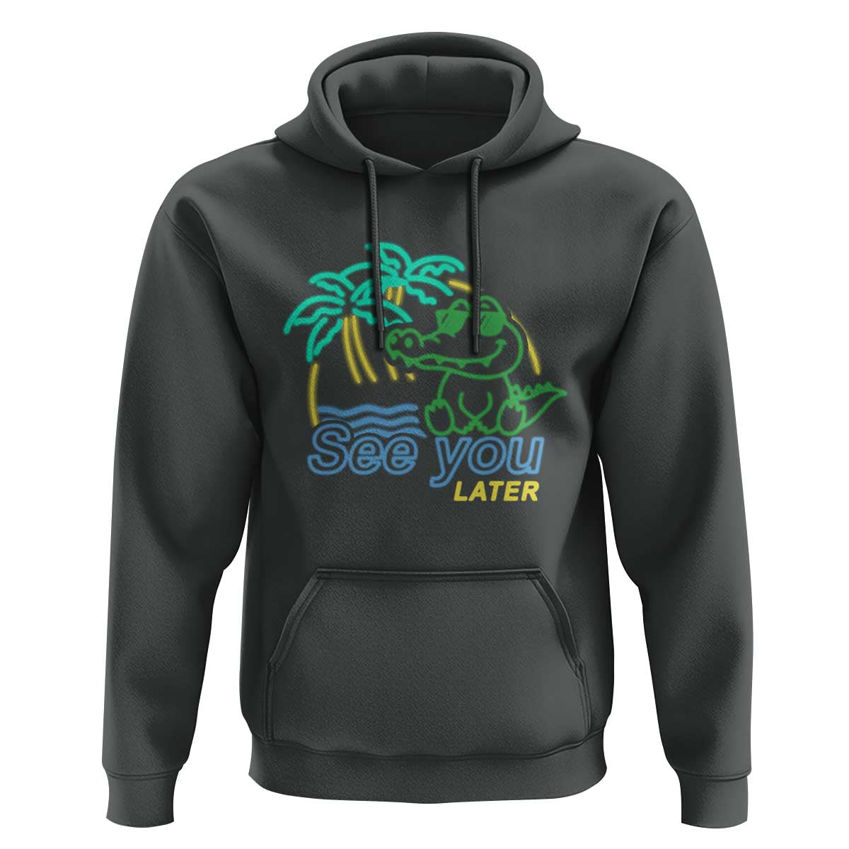 Funny See You Later Teacher Summer Alligator Hoodie Later Gator Last Day Of School - Wonder Print Shop
