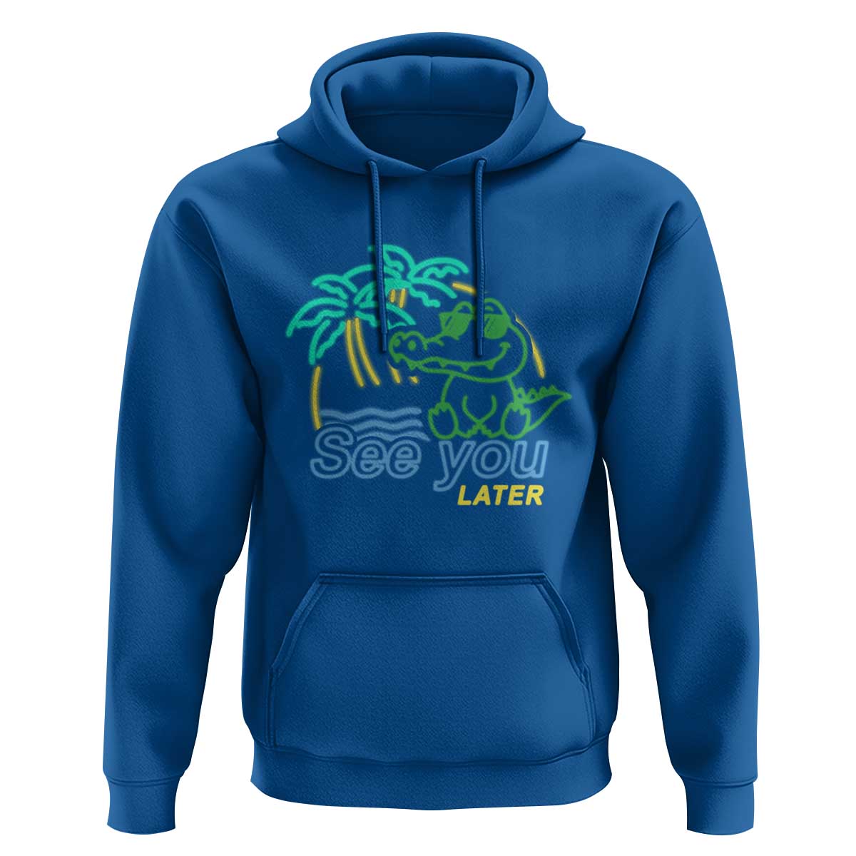 Funny See You Later Teacher Summer Alligator Hoodie Later Gator Last Day Of School - Wonder Print Shop