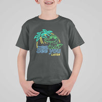 Funny See You Later Teacher Summer Alligator T Shirt For Kid Later Gator Last Day Of School - Wonder Print Shop