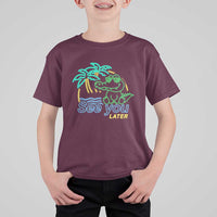 Funny See You Later Teacher Summer Alligator T Shirt For Kid Later Gator Last Day Of School - Wonder Print Shop