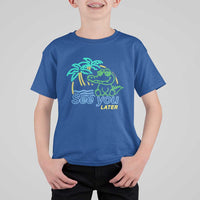Funny See You Later Teacher Summer Alligator T Shirt For Kid Later Gator Last Day Of School - Wonder Print Shop