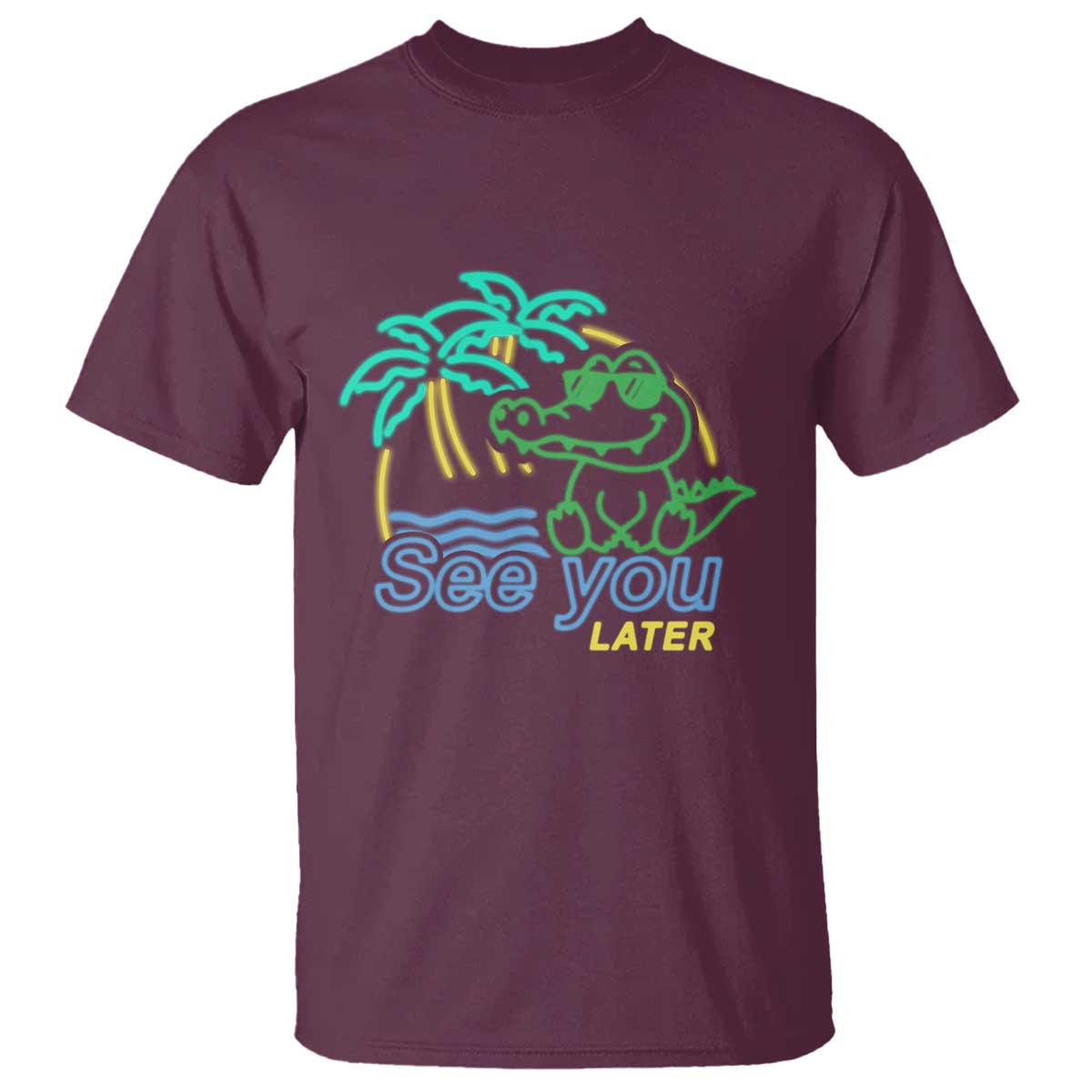 Funny See You Later Teacher Summer Alligator T Shirt Later Gator Last Day Of School - Wonder Print Shop