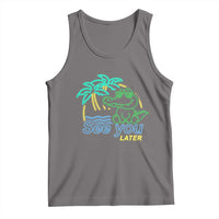 Funny See You Later Teacher Summer Alligator Tank Top Later Gator Last Day Of School - Wonder Print Shop