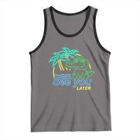 Funny See You Later Teacher Summer Alligator Tank Top Later Gator Last Day Of School - Wonder Print Shop