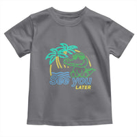 Funny See You Later Teacher Summer Alligator Toddler T Shirt Later Gator Last Day Of School - Wonder Print Shop