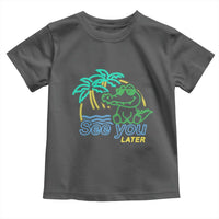 Funny See You Later Teacher Summer Alligator Toddler T Shirt Later Gator Last Day Of School - Wonder Print Shop