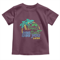 Funny See You Later Teacher Summer Alligator Toddler T Shirt Later Gator Last Day Of School - Wonder Print Shop