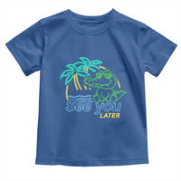 Funny See You Later Teacher Summer Alligator Toddler T Shirt Later Gator Last Day Of School - Wonder Print Shop