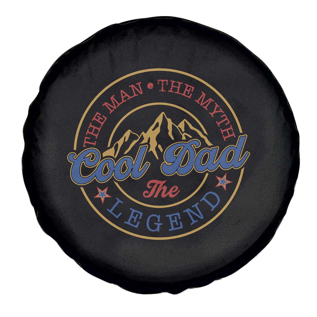 Cool Dad The Man The Myth The Legend Spare Tire Cover Fathers Day Beer Lover - Wonder Print Shop