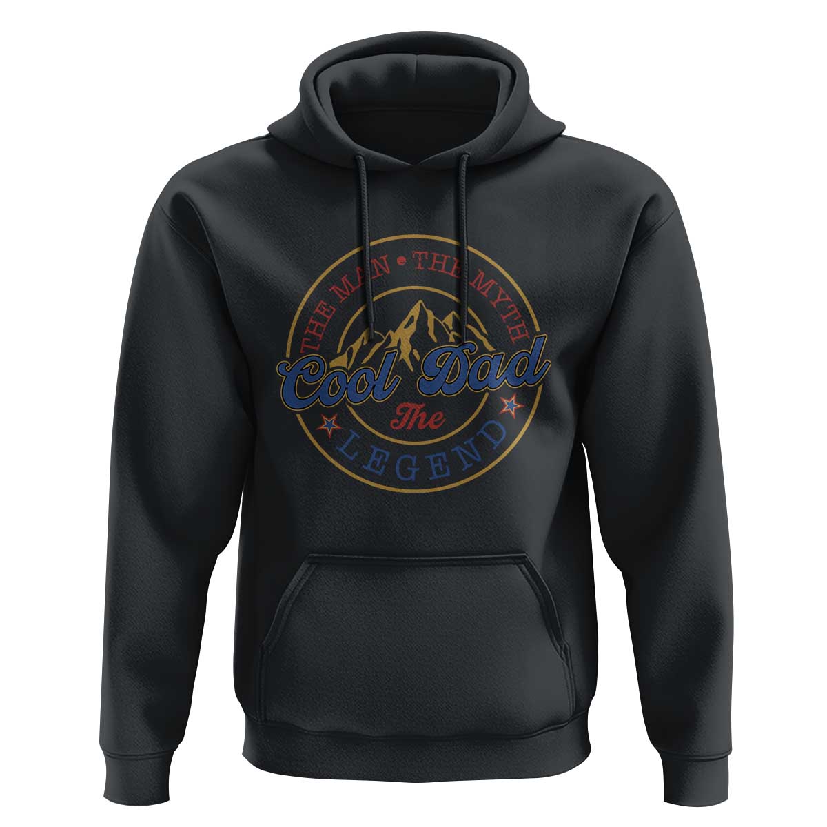 Cool Dad The Man The Myth The Legend Hoodie Fathers Day Beer Lover - Wonder Print Shop