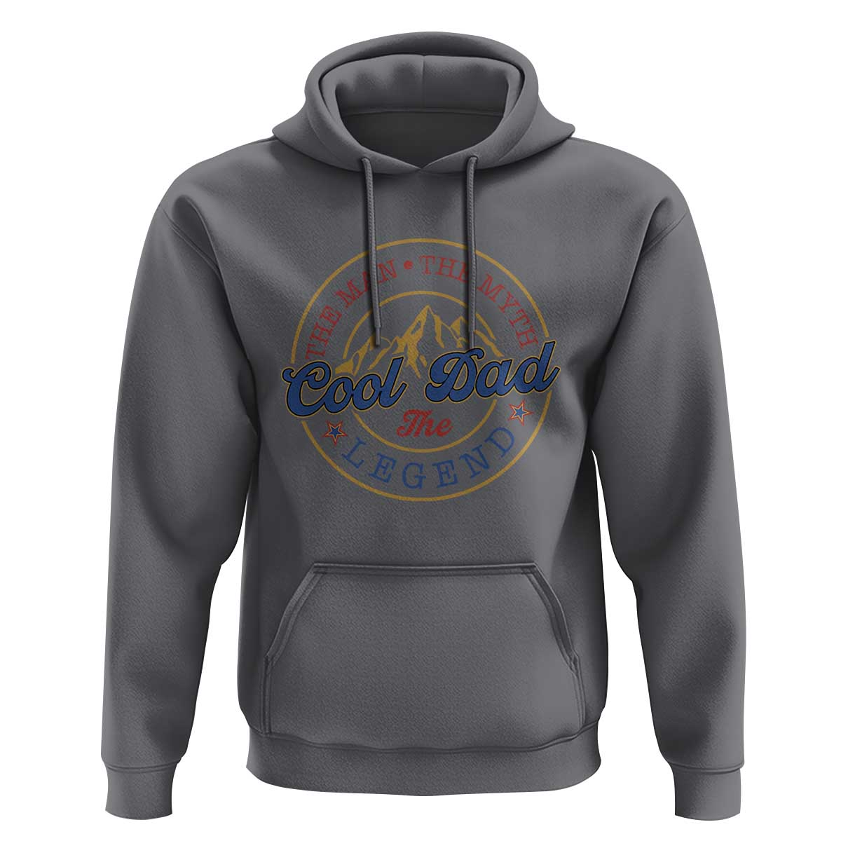 Cool Dad The Man The Myth The Legend Hoodie Fathers Day Beer Lover - Wonder Print Shop