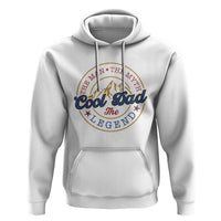 Cool Dad The Man The Myth The Legend Hoodie Fathers Day Beer Lover - Wonder Print Shop