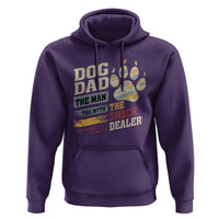 Funny Dog Dad The Man The Myth The Snack Dealer Hoodie Fur Dad Fathers Day