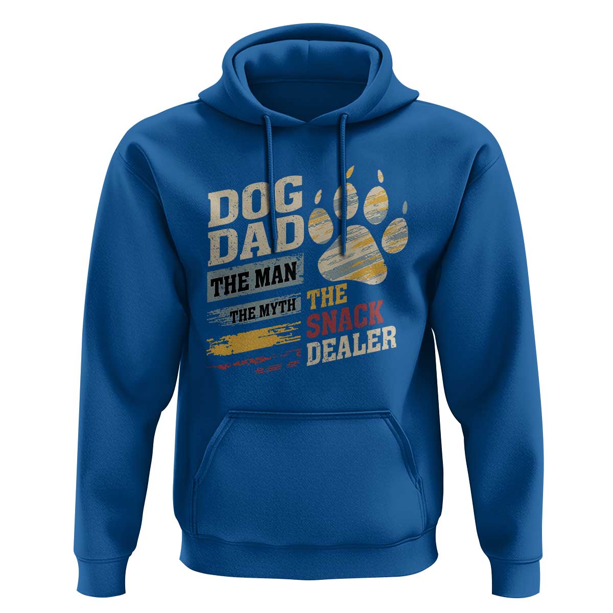 Funny Dog Dad The Man The Myth The Snack Dealer Hoodie Fur Dad Fathers Day