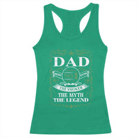 Funny Weed Cannabis Dad Racerback Tank Top Worlds No 1 Best Dad Ever The Smoker The Myth The Legend