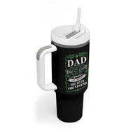 Funny Weed Cannabis Dad Tumbler With Handle Worlds No 1 Best Dad Ever The Smoker The Myth The Legend