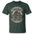 Funny One Badass Bonus Dad T Shirt Awesome Step Dad Fathers Day American Flag Skull