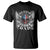 Funny One Badass Bonus Stepdad T Shirt Bonus Dad Fathers Day American Flag Skull