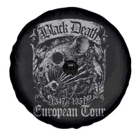 Black Death European Tour Spare Tire Cover Plague Rat Medieval History Gothic - Wonder Print Shop