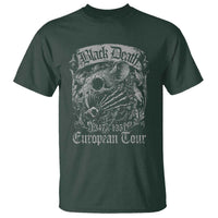 Black Death European Tour T Shirt Plague Rat Medieval History Gothic - Wonder Print Shop