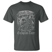 Black Death European Tour T Shirt Plague Rat Medieval History Gothic - Wonder Print Shop