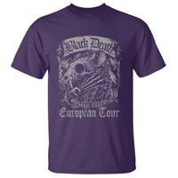 Black Death European Tour T Shirt Plague Rat Medieval History Gothic - Wonder Print Shop