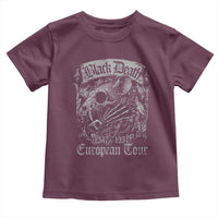Black Death European Tour Toddler T Shirt Plague Rat Medieval History Gothic - Wonder Print Shop