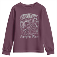 Black Death European Tour Youth Sweatshirt Plague Rat Medieval History Gothic - Wonder Print Shop
