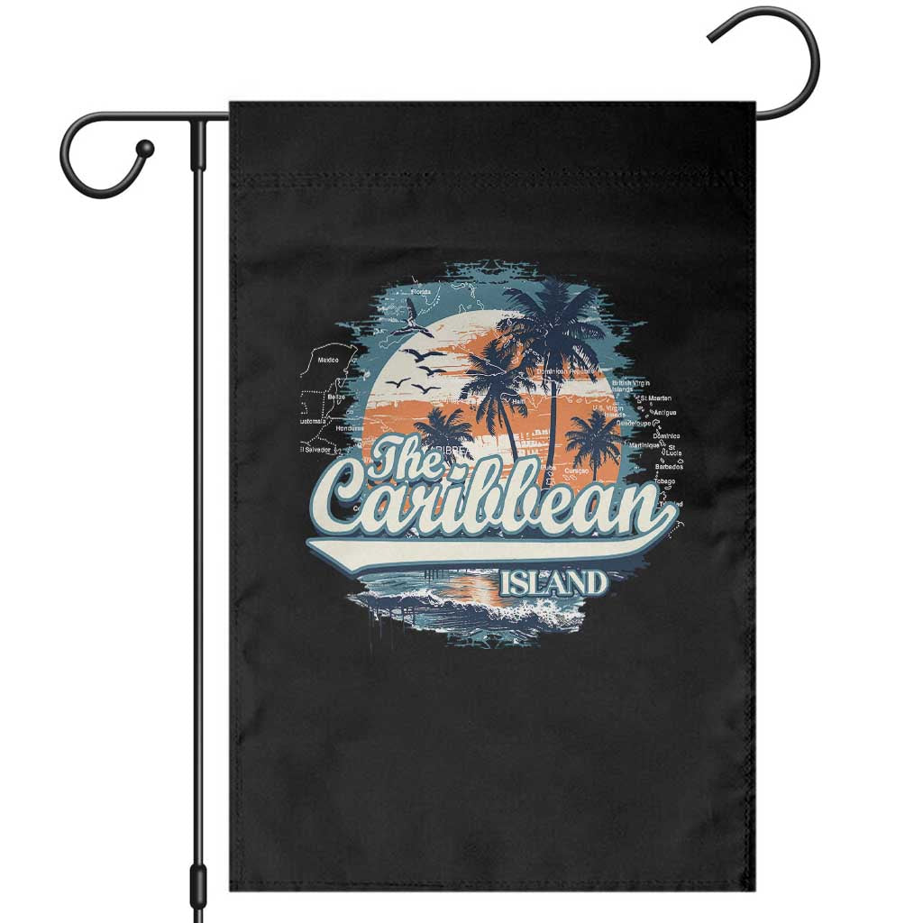 Funny The Caribbean Islands Garden Flag Caribbean Sea Tour Summer Vacation - Wonder Print Shop