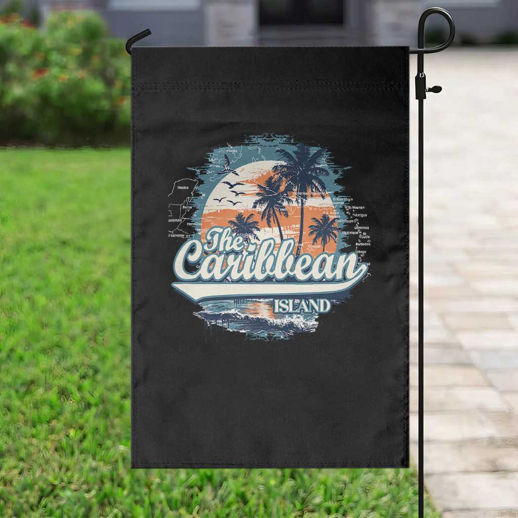 Funny The Caribbean Islands Garden Flag Caribbean Sea Tour Summer Vacation - Wonder Print Shop