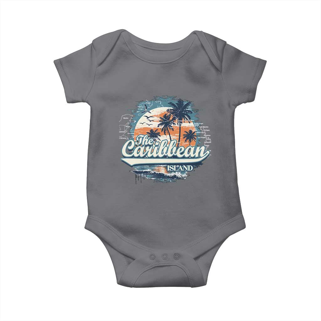 Funny The Caribbean Islands Baby Onesie Caribbean Sea Tour Summer Vacation - Wonder Print Shop